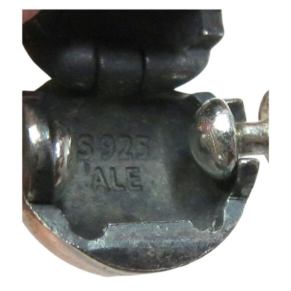 Pandora Bangle Charm Bracelet Ball Clasp Sterling Silver 6.7"  590713 - Picture 4 of 8